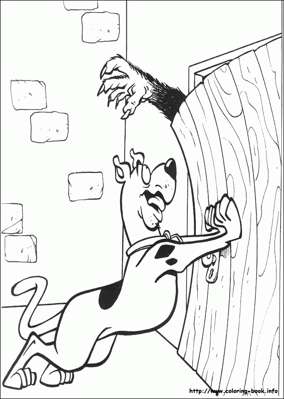 Scooby Doo kolorowanki